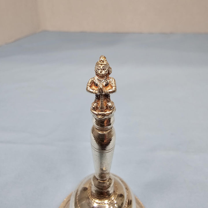Silver Solid Pooja bell