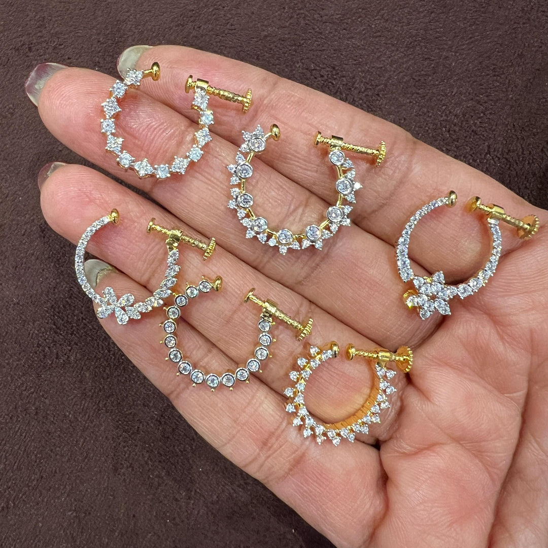 92.5 Silver Nose rings
