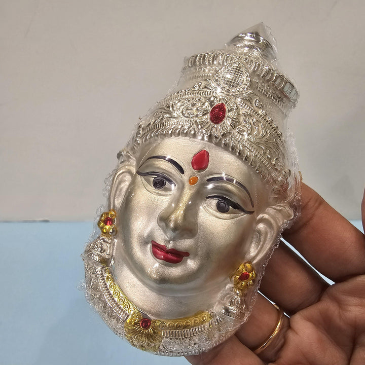 Silver Ammavari face