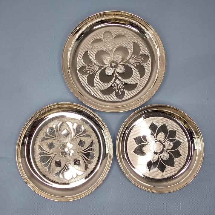 Silver small plates