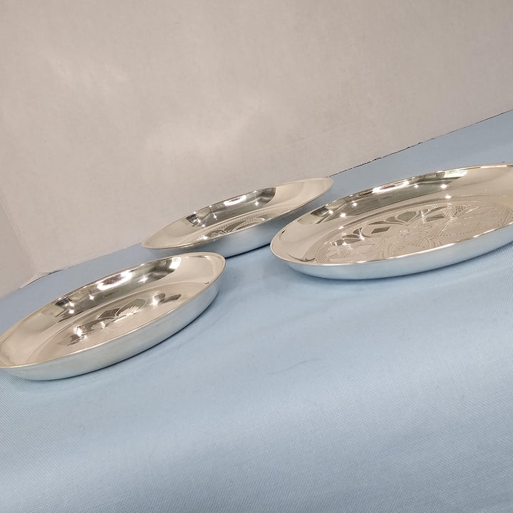 Silver small plates