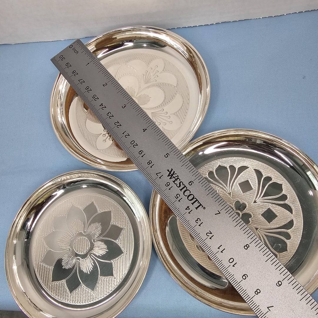Silver small plates