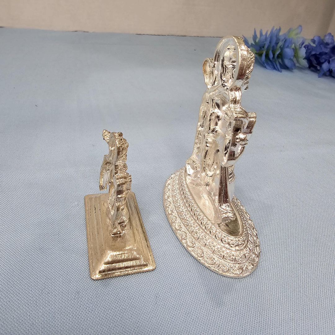 Silver Hanuman idol