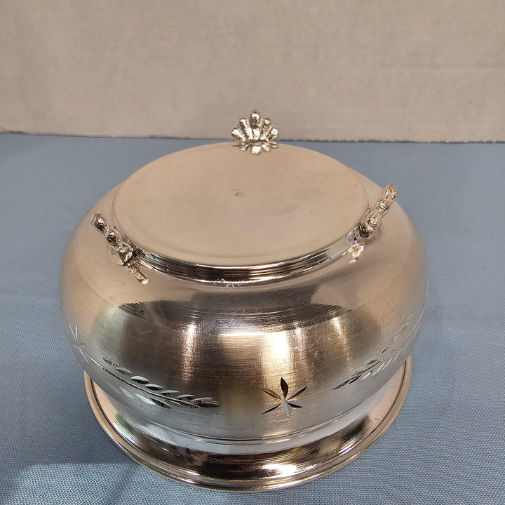 Silver Feeding bowl/ spoon