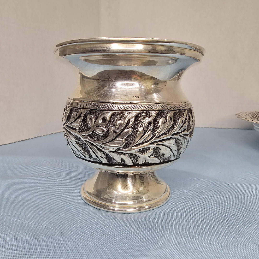 92.5 Silver Pooja thali