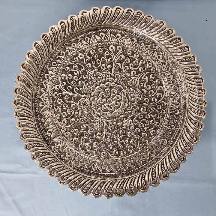 92.5 Silver Pooja thali