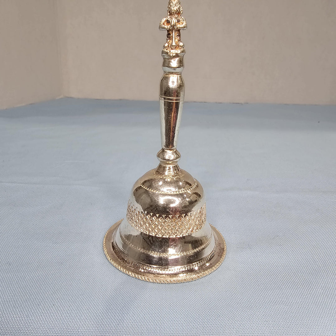 Silver Solid Pooja bell