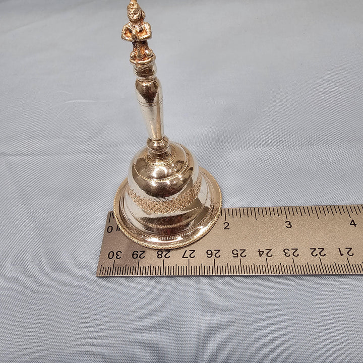 Silver Solid Pooja bell