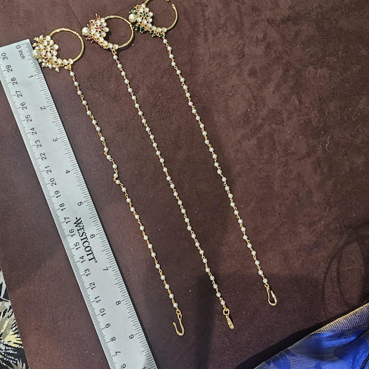Kundan Nose Ring