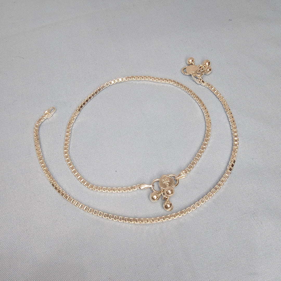 Pure Silver adult Anklets