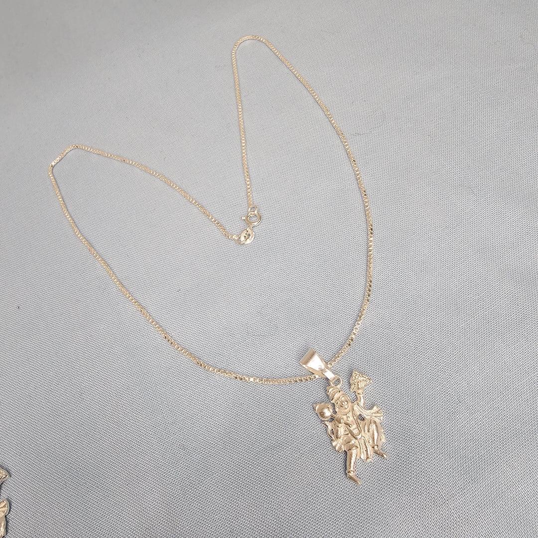 hanuman pendant & chain