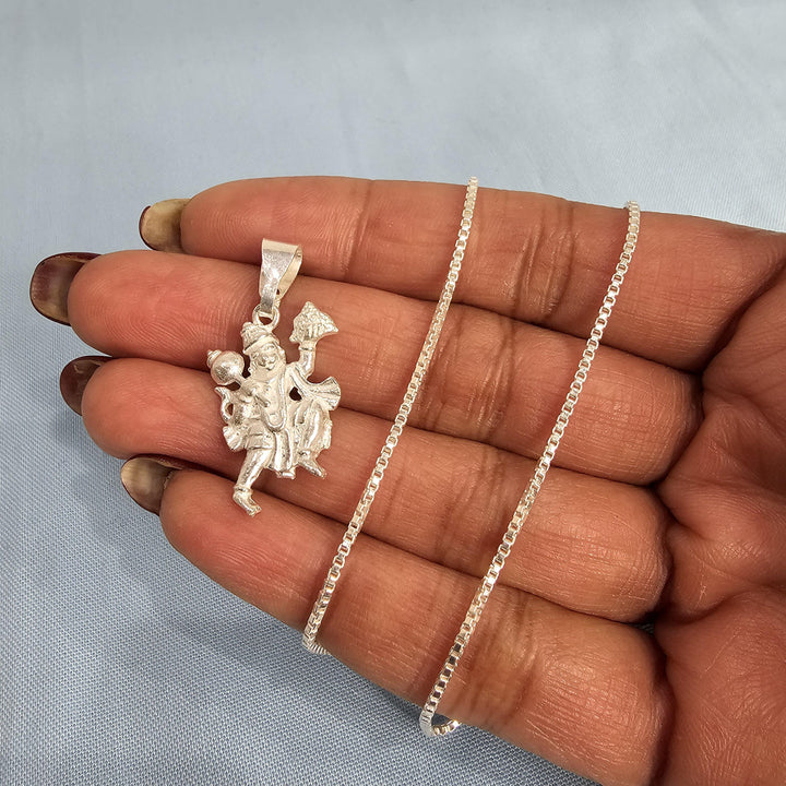hanuman pendant & chain