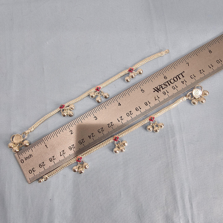 Pure Silver kids Anklets