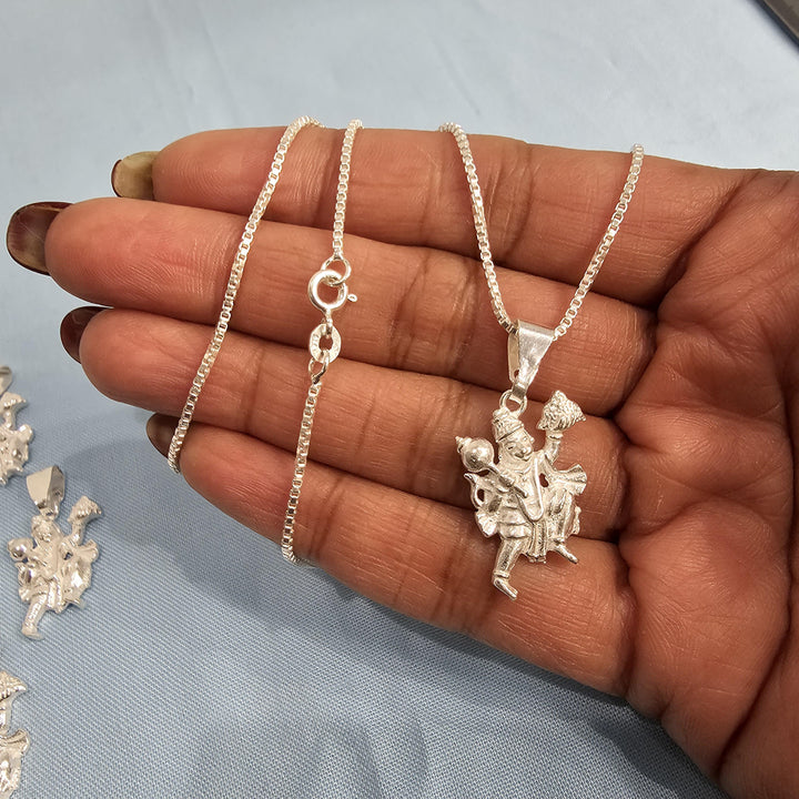 hanuman pendant & chain