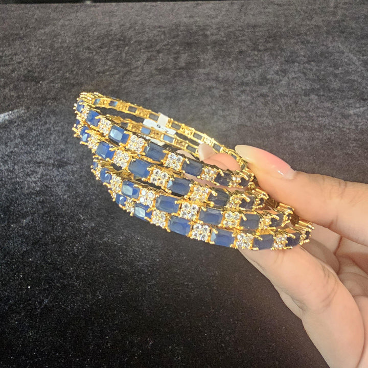 Blue bangle Set of 4