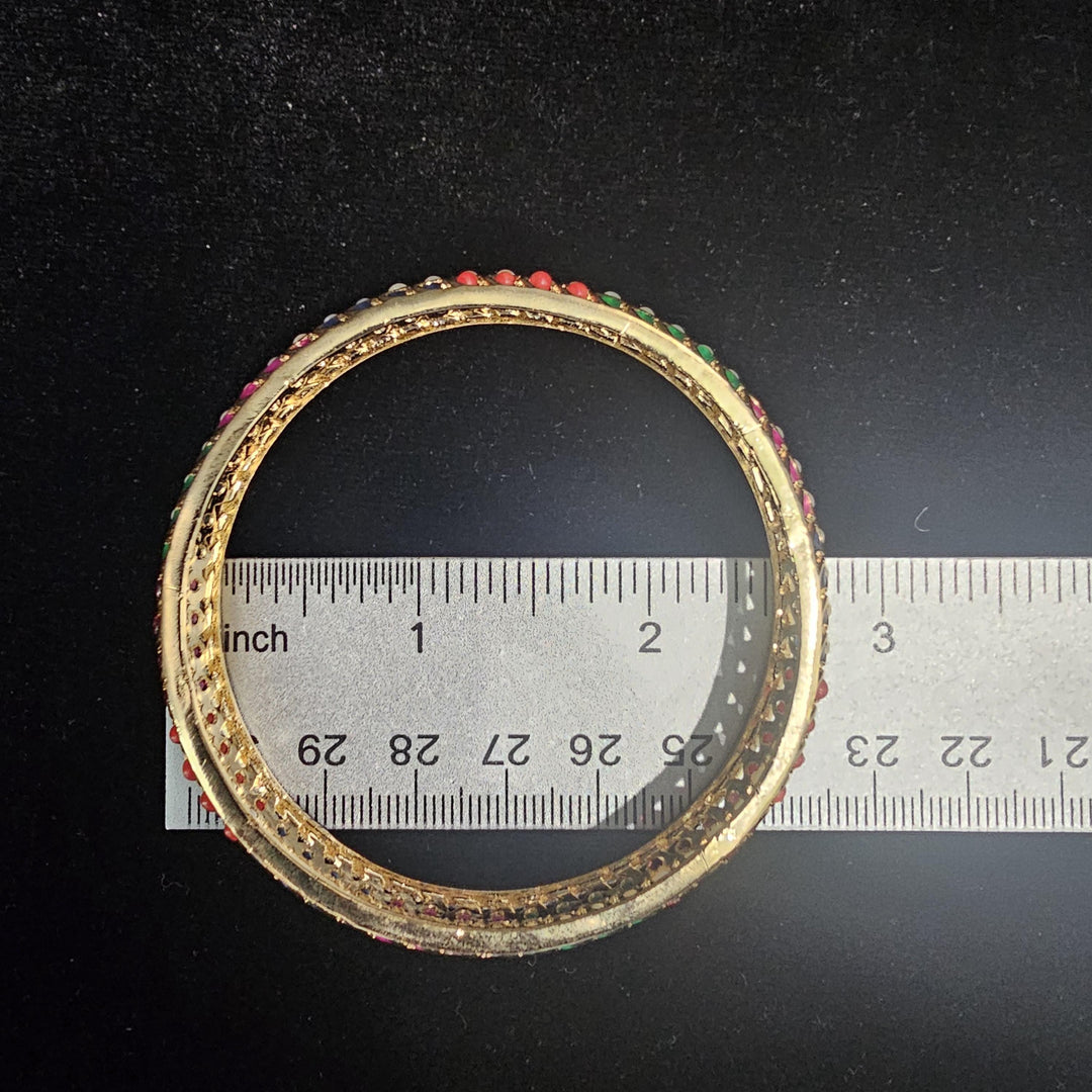 2PC Navaratna bangles
