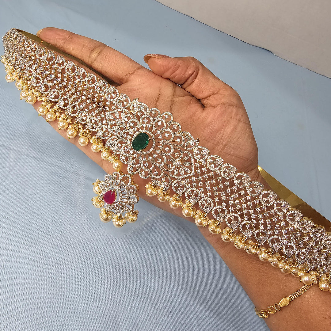 Diamond Silver vaddanam