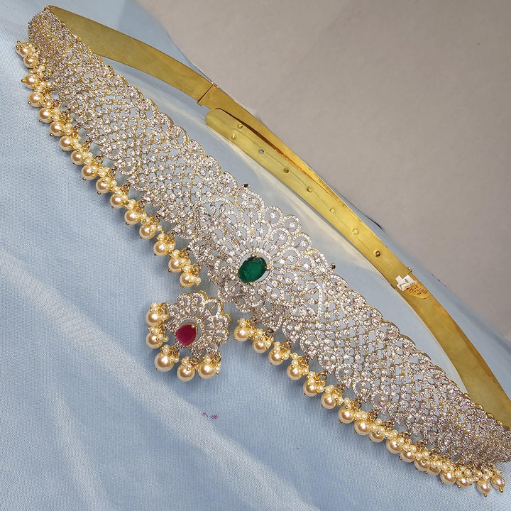 Diamond Silver vaddanam