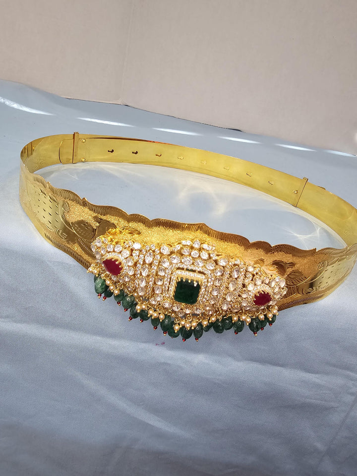 Adults Silver Moissanite belt