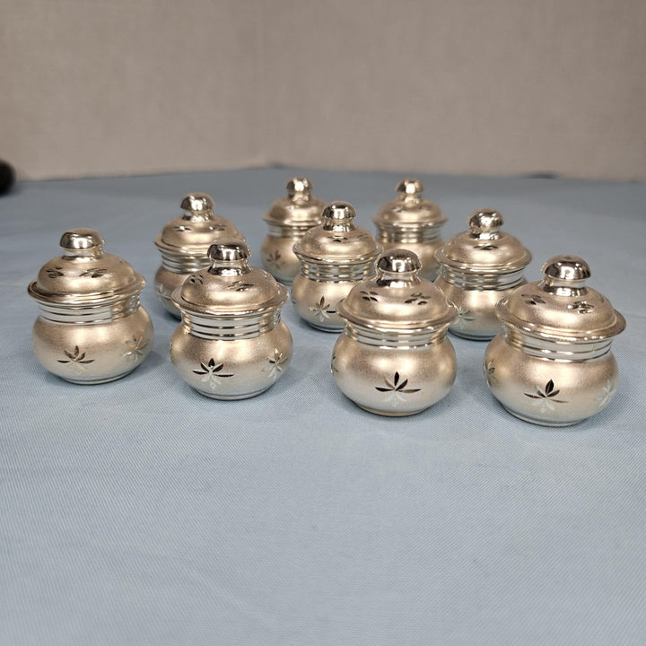Silver Kumkum Box