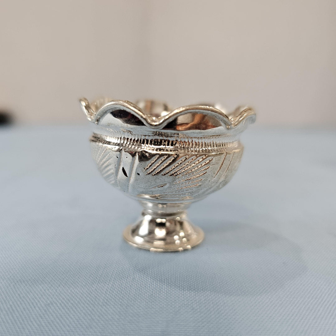 Silver prasadam bowls