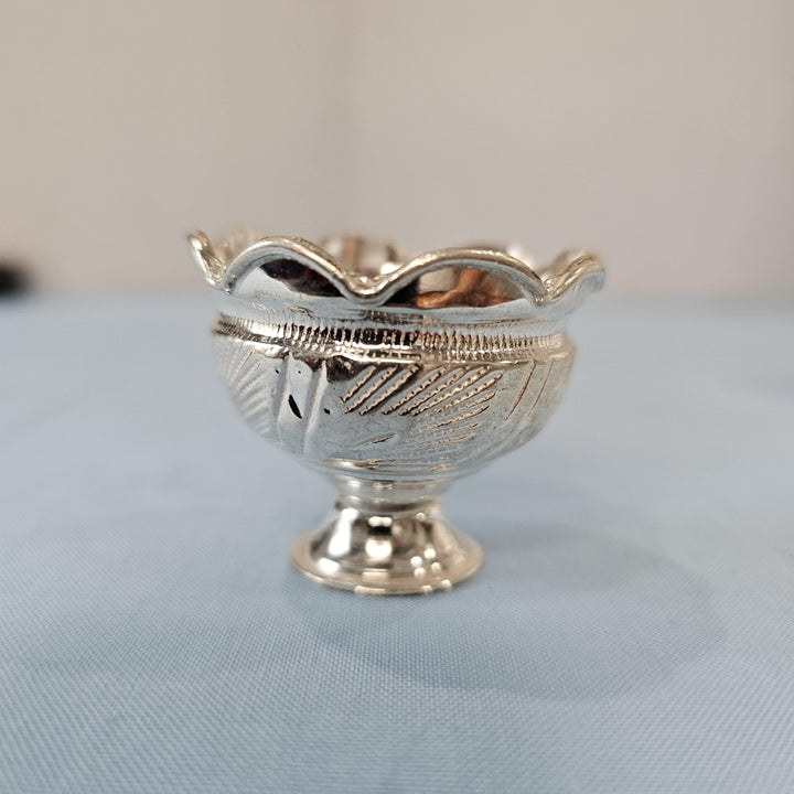 Silver prasadam bowls