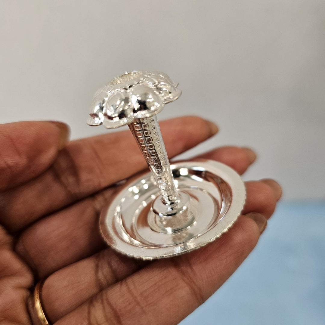 Silver Agarbatti stand