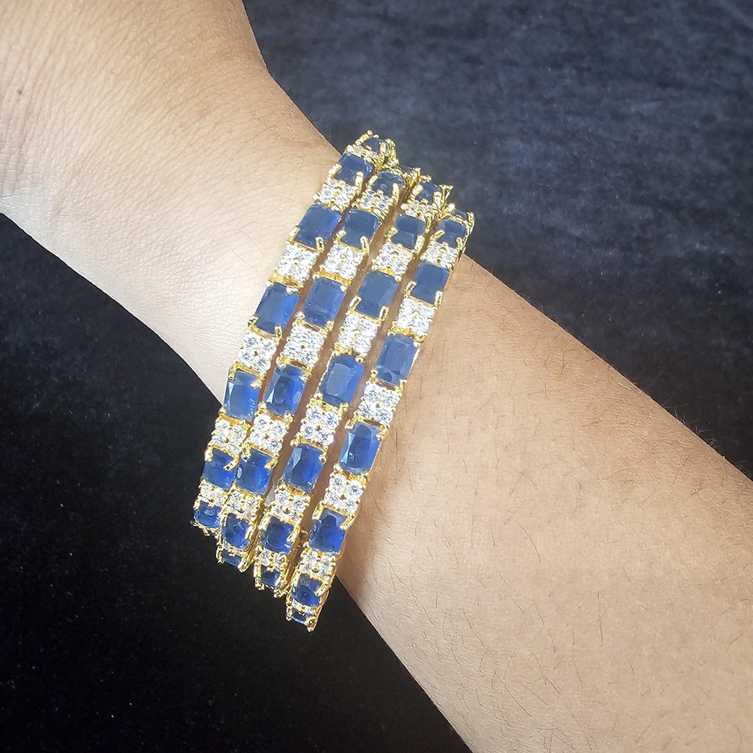 Blue bangle Set of 4