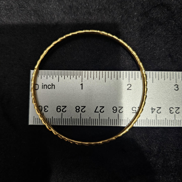 Gold Plated 4 Bangles set