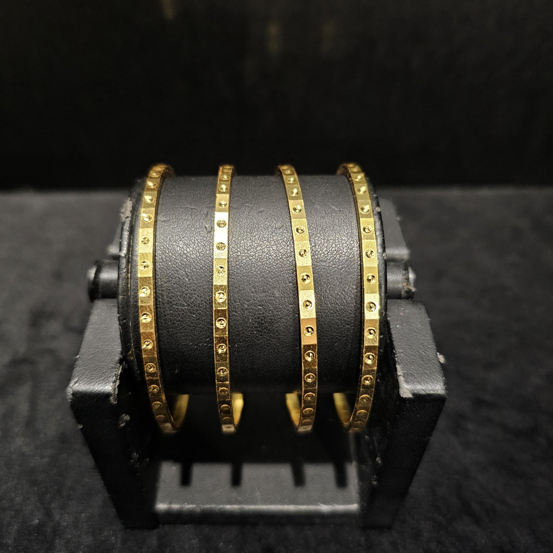 4PC Gold Plated Bangles