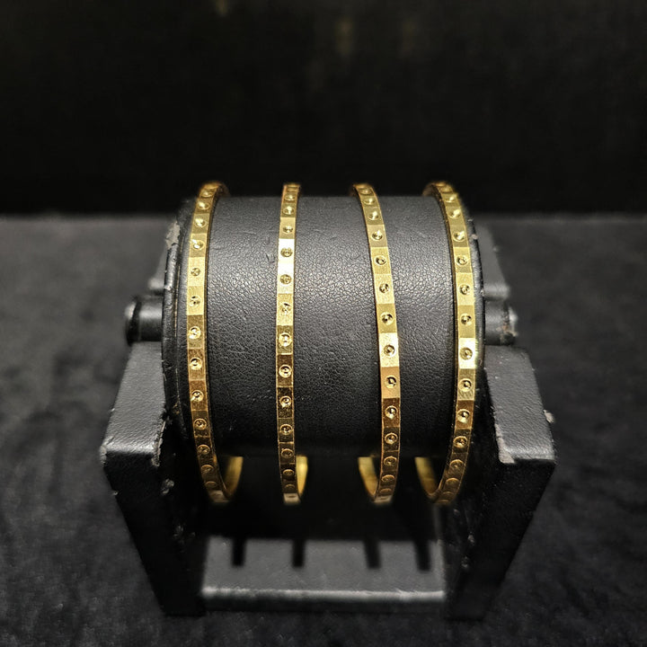 4PC Gold Plated Bangles