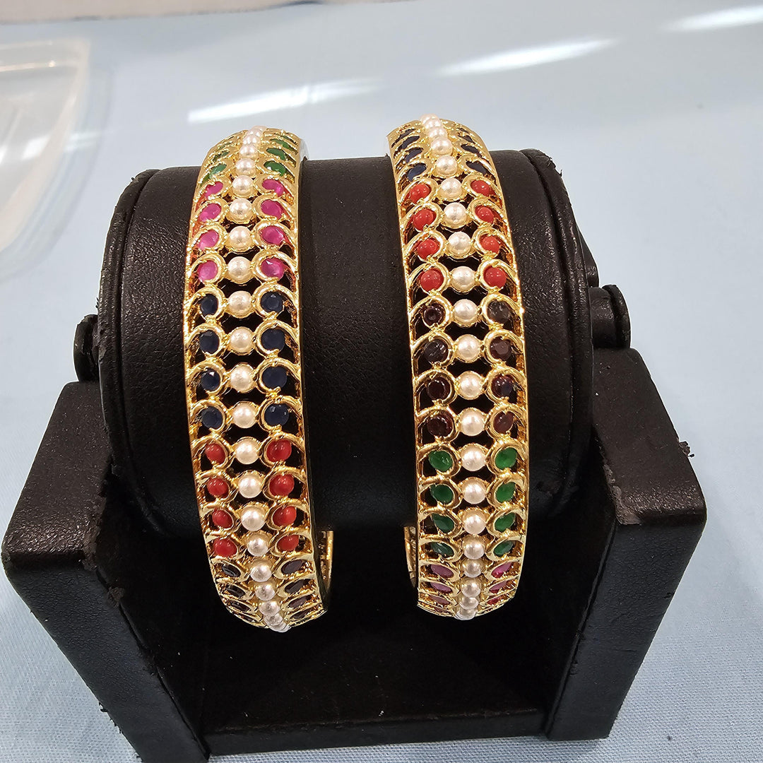 2PC Navaratna bangles