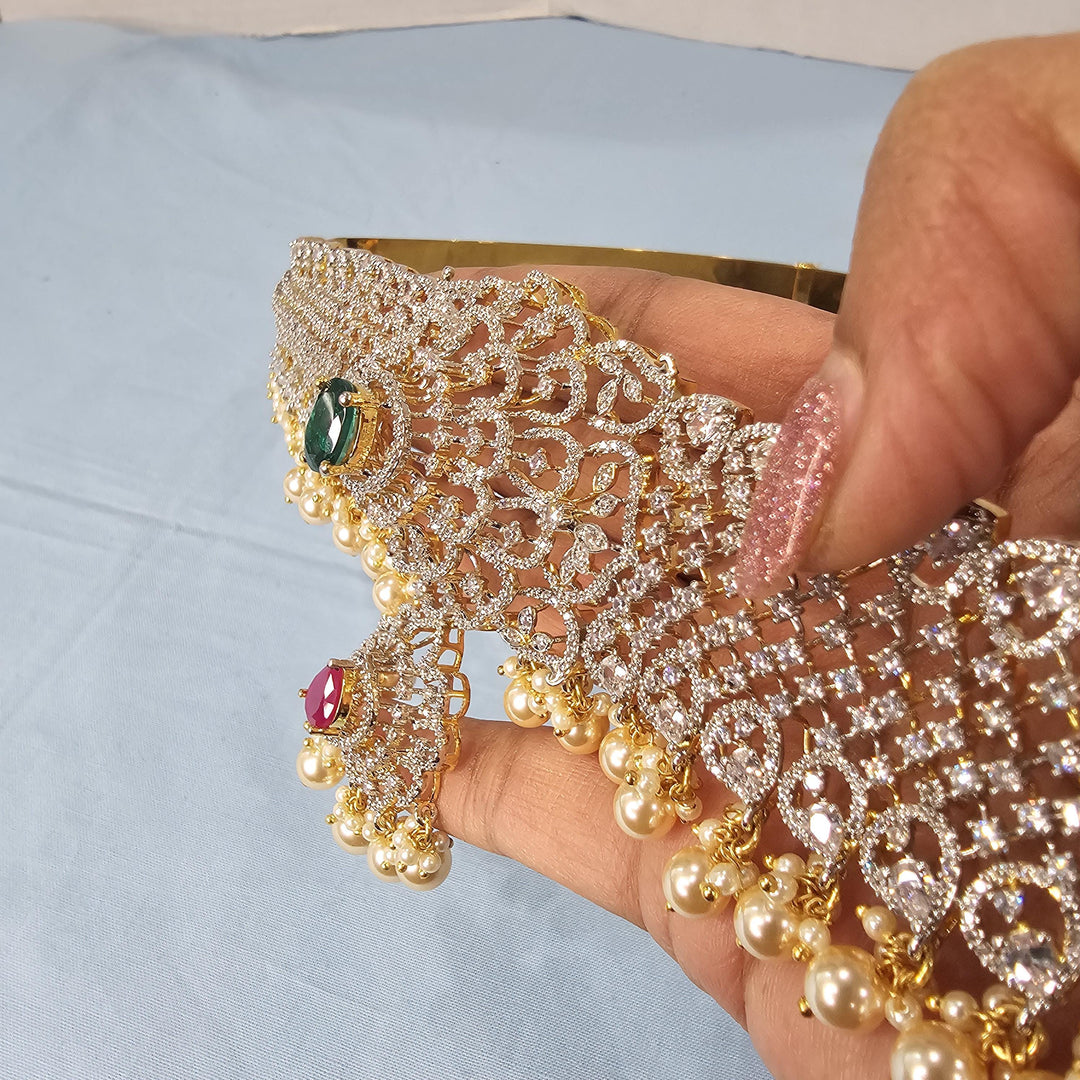 Diamond Silver vaddanam
