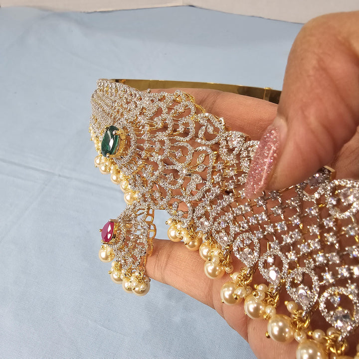 Diamond Silver vaddanam