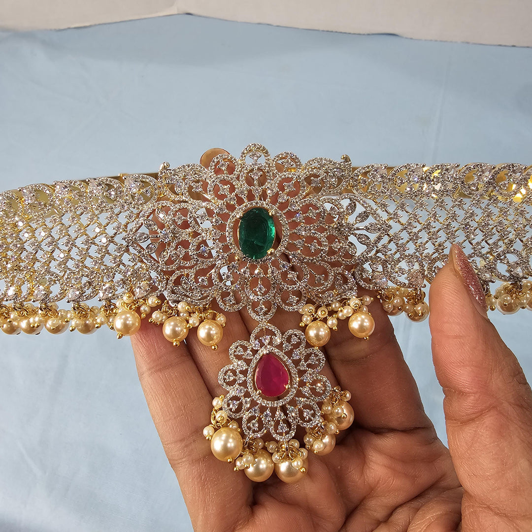 Diamond Silver vaddanam