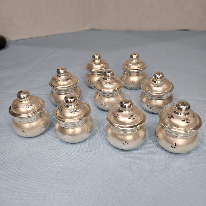 Silver Kumkum Box