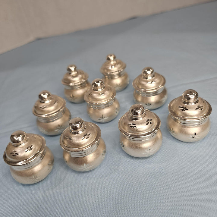 Silver Kumkum Box