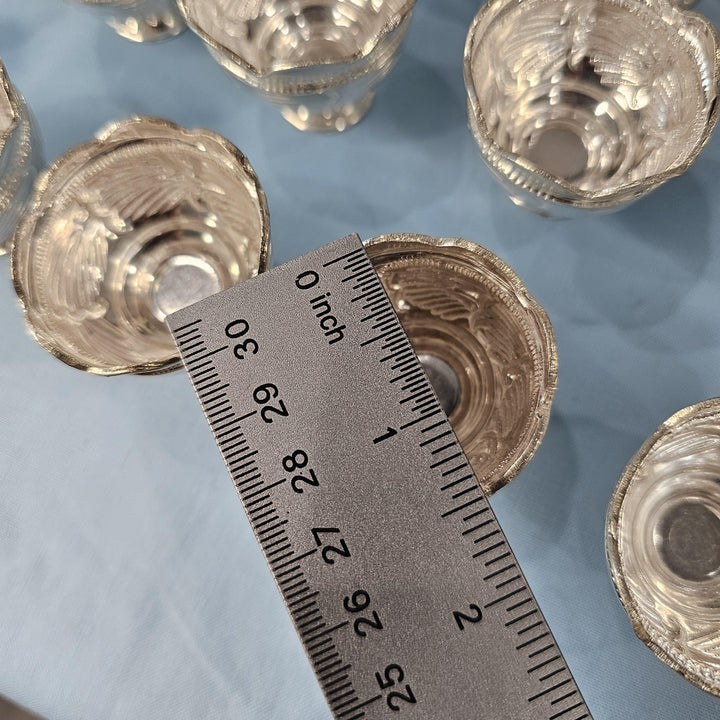 Silver prasadam bowls
