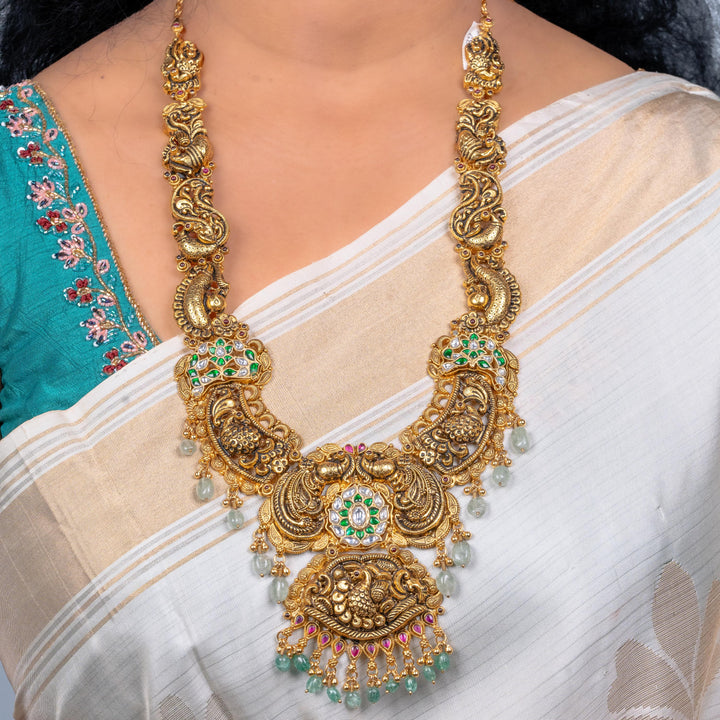 deep nakshi necklace