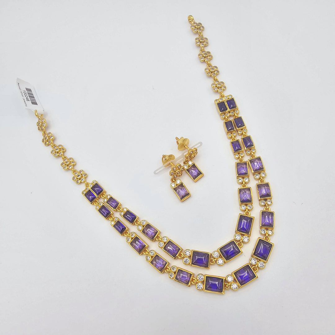 Silver Amethyst necklace