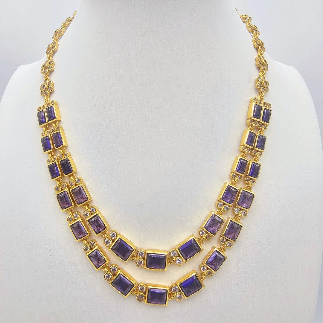 Silver Amethyst necklace