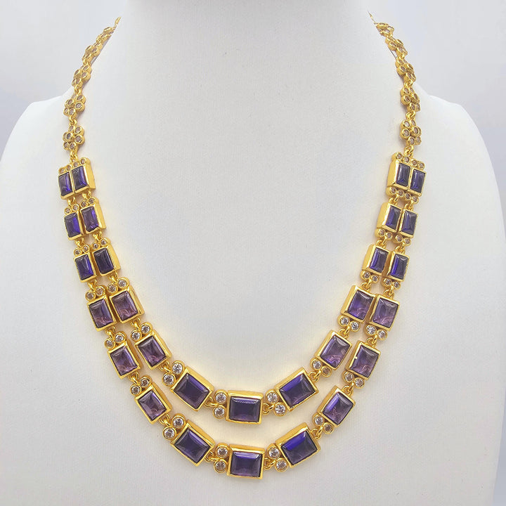 Silver Amethyst necklace