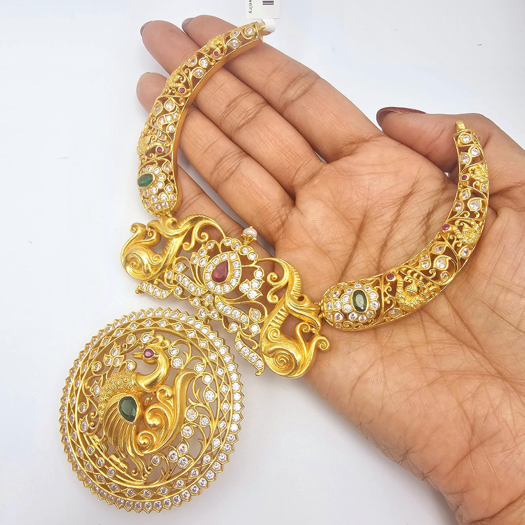 Silver Kante Necklace