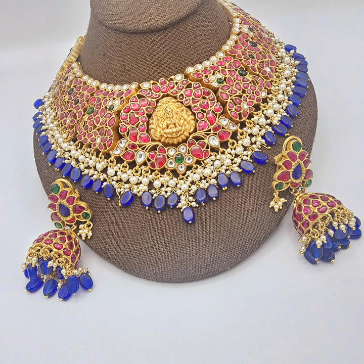 Bridal necklace Kundan set