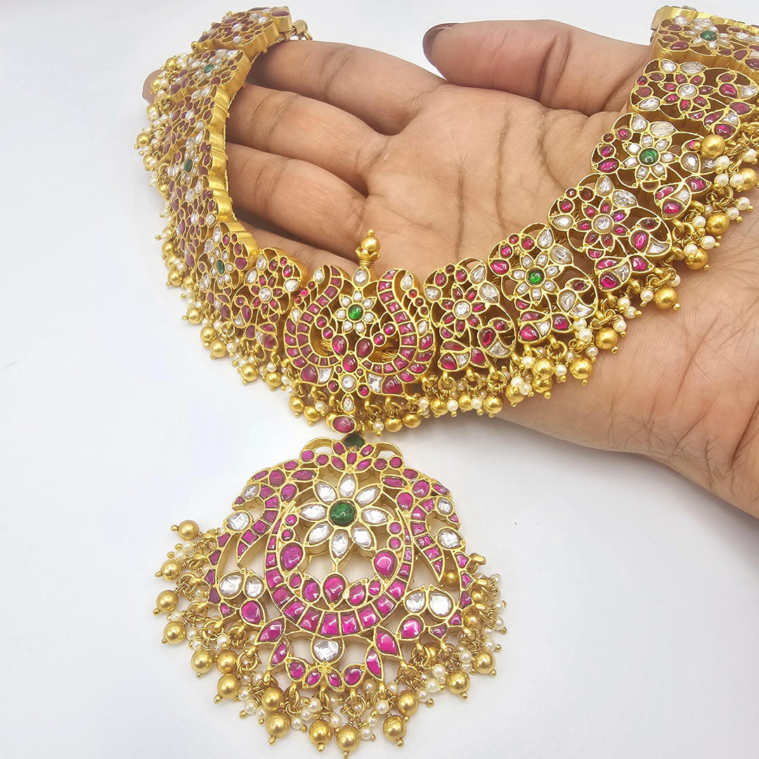 925 Kundan necklace