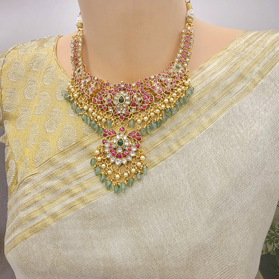 Short Kundan Necklace