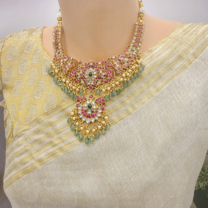 Short Kundan Necklace