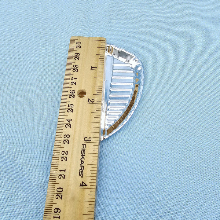Silver small banana plate