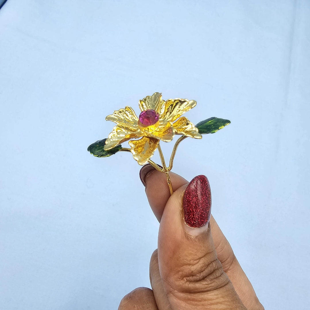 Pure Silver Pooja flowers