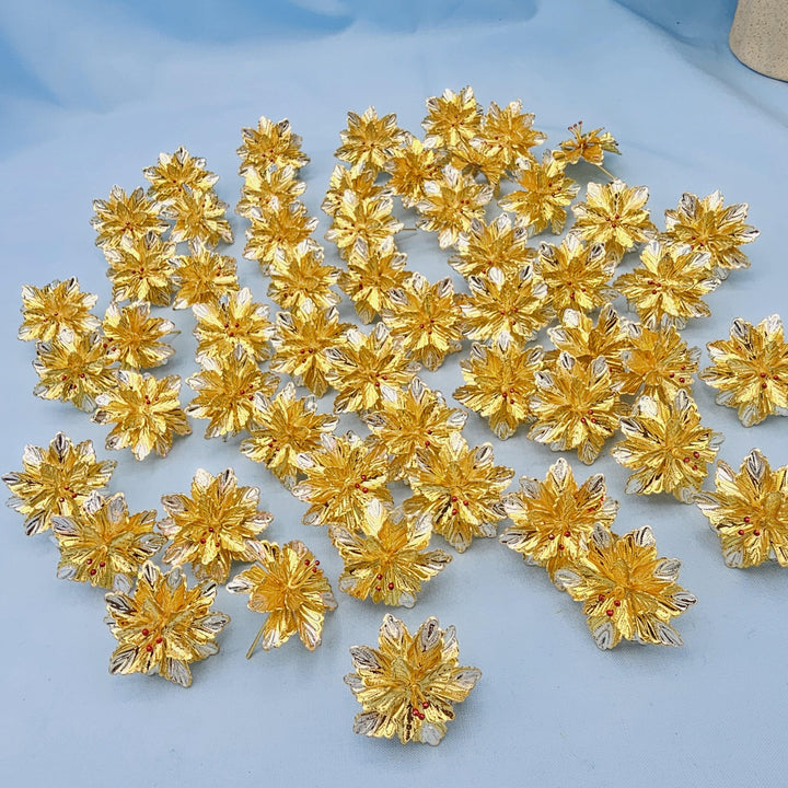 Silver Pooja flowers